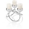 Candelabro Ottaviani Home Tre Fiamme 2 Verre Gioielli - l'istituzione del gioiello