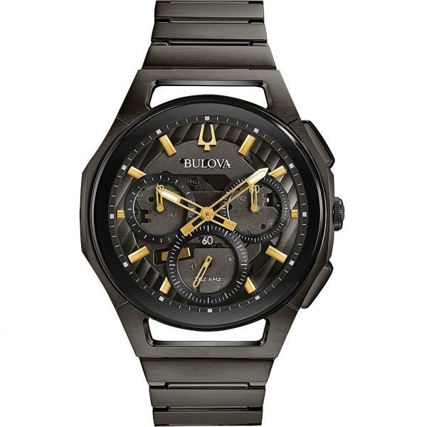 Orologio Uomo Bulova Cronografo In Acciaio 3 - Verre Gioielli Orologio Uomo Bulova Cronografo In Acciaio