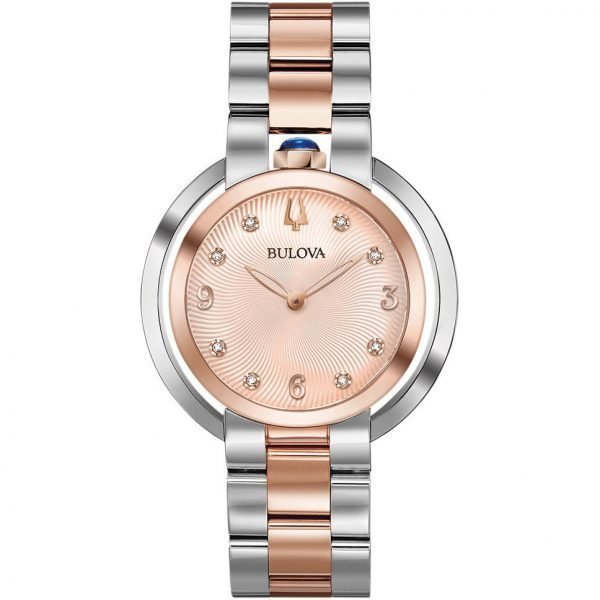 Orologio Solo Tempo Donna Bulova Rubaiyat 1 Verre Gioielli - l'istituzione del gioiello