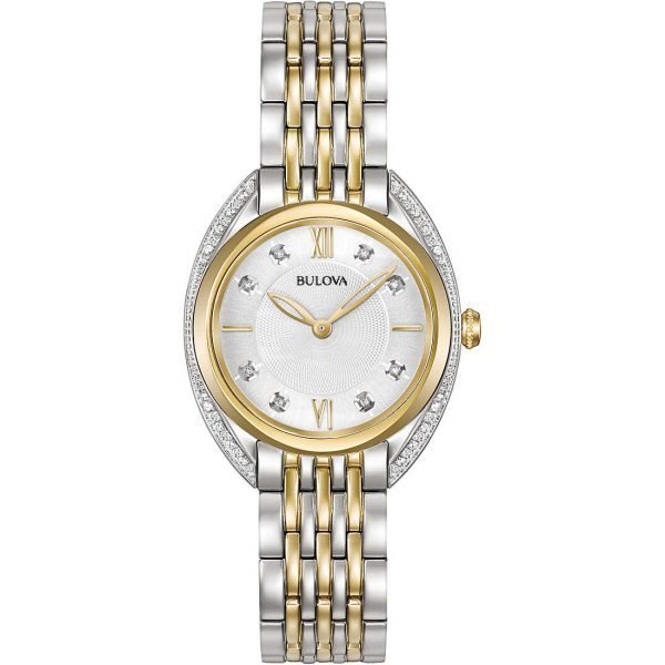 Orologio Solo Tempo Donna Bulova Curv 3 Verre Gioielli - l'istituzione del gioiello