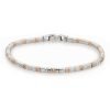 Bracciale Uomo Boccadamo Man In Acciaio E Pvd Rosato 2 - Verre Gioielli Bracciale Uomo Boccadamo Man In Acciaio E Pvd Rosato