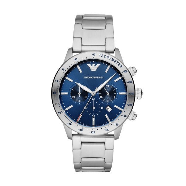 Orologio Uomo Emporio Armani Cronografo Al Quarzo 3 - Verre Gioielli Orologio Uomo Emporio Armani Cronografo Al Quarzo