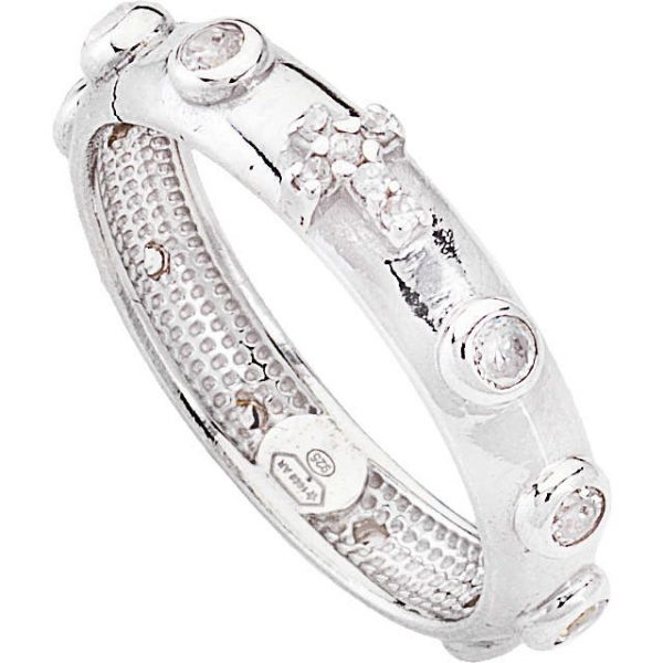 Anello Donna Gioielli Amen Rosario 3 Verre Gioielli - l'istituzione del gioiello