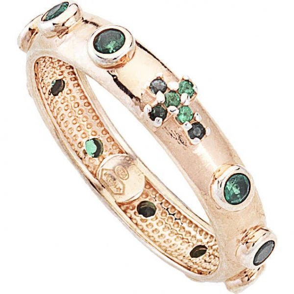 Anello Donna Gioielli Amen Rosario 3 Verre Gioielli - l'istituzione del gioiello