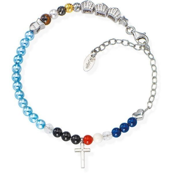 Bracciale Donna Gioielli Amen Racconti Di Vite D'Amore 2 Verre Gioielli - l'istituzione del gioiello