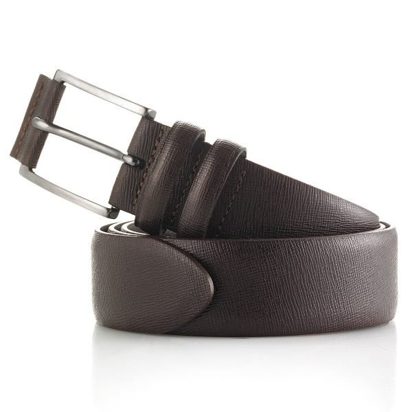Cintura Uomo Gerba In Pelle Marrone 3 - Verre Gioielli Cintura Uomo Gerba In Pelle Marrone