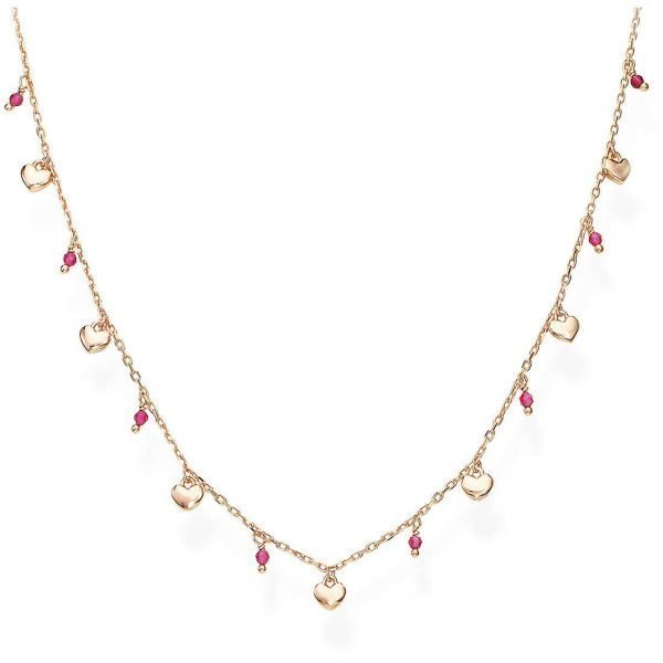 Collana Donna Gioielli Amen 2 Verre Gioielli - l'istituzione del gioiello