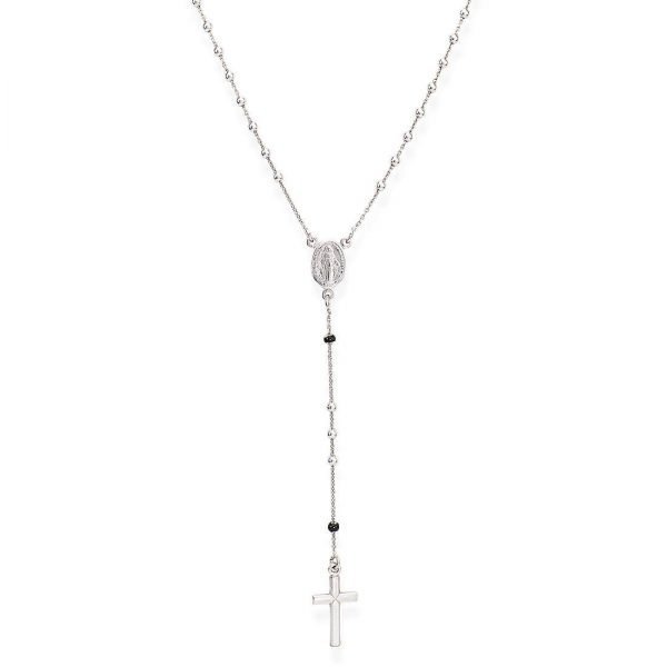 Collana Donna Amen In Argento 925 1 Verre Gioielli - l'istituzione del gioiello