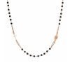 Collana Girocollo Donna Amen Rosario In Argento 925 Con Cristalli Neri E Croce 1 - Verre Gioielli Collana Girocollo Donna Amen Rosario In Argento 925 Con Cristalli Neri E Croce