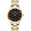 Orologio Daniel Wellington Donna Iconic Link In Acciaio Rosato 1 - Verre Gioielli Orologio Daniel Wellington Donna Iconic Link In Acciaio Rosato