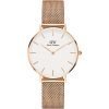 Orologio Daniel Wellington Donna Petite Melrose In Acciaio Rosato 2 - Verre Gioielli Orologio Daniel Wellington Donna Petite Melrose In Acciaio Rosato