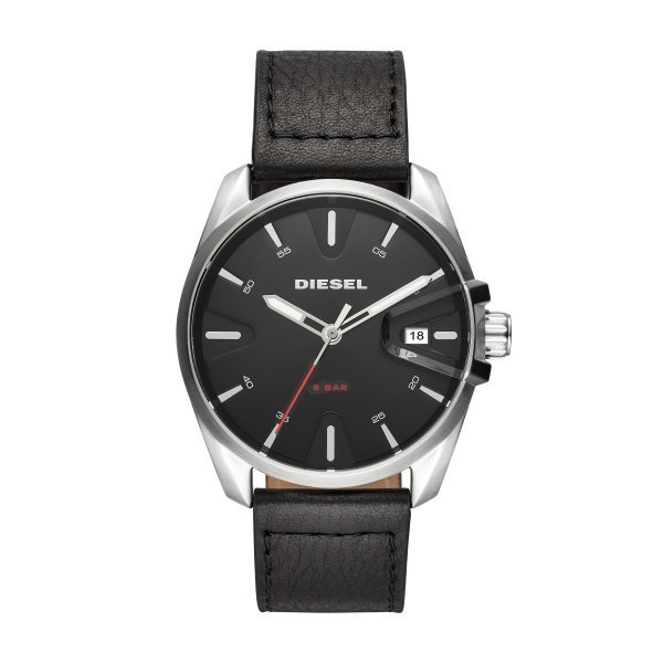 Orologio Uomo Diesel Solo Tempo Al Quarzo In Acciaio E Pelle