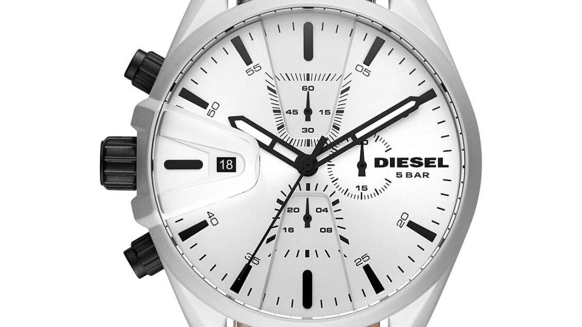 Diesel Orologio Cronografo Quarzo Uomo Con Cinturino In Acciaio Inox Dz4465 21859738