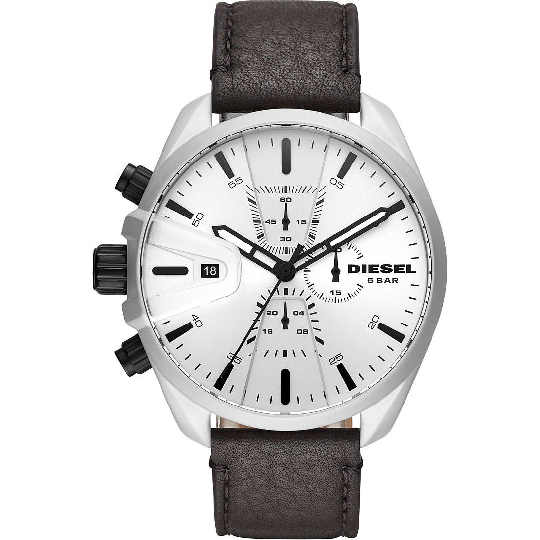 Orologio Uomo Diesel Cronografo Al Quarzo In Acciaio - Verre Gioielli