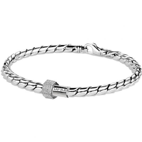 Bracciale Uomo Gioielli Liujo MLJ042 3 Verre Gioielli - l'istituzione del gioiello