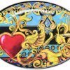 Piatto A Servire Ovale Baci Milano Barock&rock le Gioie