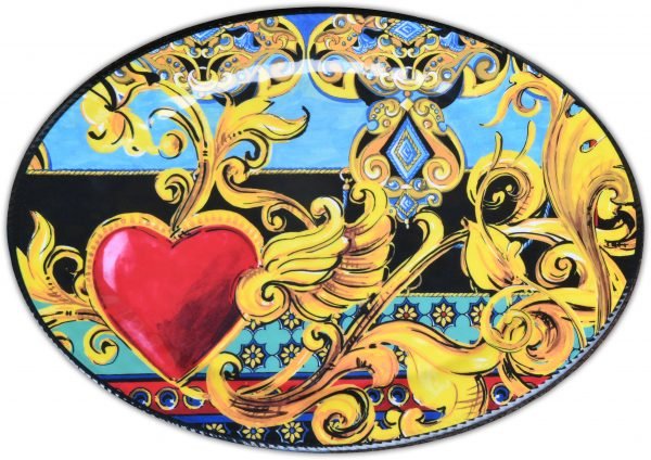 Piatto A Servire Ovale Baci Milano Barock&rock le Gioie 3 - Verre Gioielli Piatto A Servire Ovale Baci Milano Barock&rock le Gioie 3 Verre Gioielli - l'istituzione del gioiello
