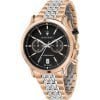 Orologio Uomo Maserati In Acciaio Cronografo Al Quarzo 2 - Verre Gioielli Orologio Uomo Maserati In Acciaio Cronografo Al Quarzo