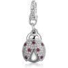 Charm Donna Coccinella Gioielli Rosato My Luck Argento 2 - Verre Gioielli Charm Donna Coccinella Gioielli Rosato My Luck Argento 2 Verre Gioielli - l'istituzione del gioiello