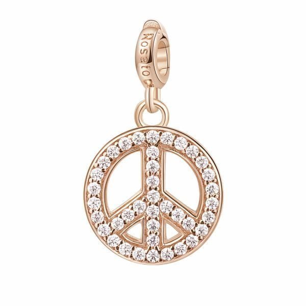 Charm Donna PACE Rosato Storie Argento 3 - Verre Gioielli Charm Donna PACE Rosato Storie Argento 3 Verre Gioielli - l'istituzione del gioiello