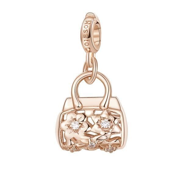 Charm Donna Rosato Storie Argento Rosè 3 - Verre Gioielli Charm Donna Rosato Storie Argento Rosè 3 Verre Gioielli - l'istituzione del gioiello