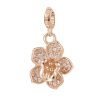 Charm Donna Orchiedea-Eleganza Rosato Storie Argento Rosè 1 Verre Gioielli - l'istituzione del gioiello