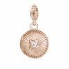 Charm Donna Scrigno-Desiderio Rosato Storie Argento Rosè 1 Verre Gioielli - l'istituzione del gioiello