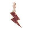 Charm Donna Saetta-Energia Rosato Storie Argento Rosè 1 - Verre Gioielli Charm Donna Saetta-Energia Rosato Storie Argento Rosè 1 Verre Gioielli - l'istituzione del gioiello