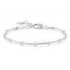 Bracciale Donna Rosato In Argento 925 Componibile Con 9 Cubic Zirconia 1 - Verre Gioielli Bracciale Donna Rosato In Argento 925 Componibile Con 9 Cubic Zirconia