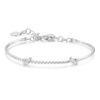 Bracciale Donna Rigido Rosato In Argento 925