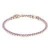 Bracciale Donna Componibile Tennis Rosato Storie
Argento 925 Rosè 1 Verre Gioielli - l'istituzione del gioiello