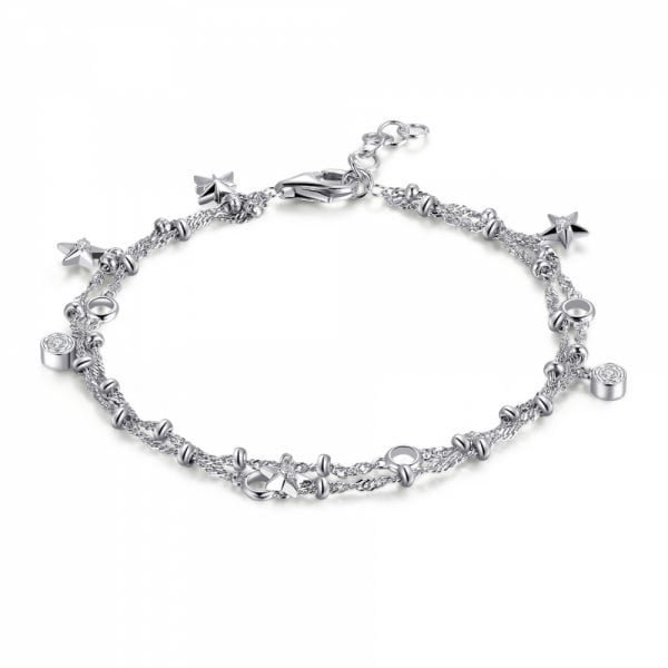 Collana Donna ComponibileRosato Storie Argento 3 - Verre Gioielli Collana Donna ComponibileRosato Storie Argento 3 Verre Gioielli - l'istituzione del gioiello
