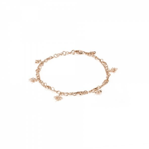 Bracciale Donna Componibile Rosato Storie Argento 925 Rosè 3 - Verre Gioielli Bracciale Donna Componibile Rosato Storie Argento 925 Rosè 2 Verre Gioielli - l'istituzione del gioiello