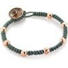 Bracciale Uomo Gioielli Gerba Silver Blade 08 Con Filo Macramè Verde E Componenti In Argento 925 Rosato 1 - Verre Gioielli Bracciale Uomo Gioielli Gerba Silver Blade 08 Con Filo Macramè Verde E Componenti In Argento 925 Rosato 1 Verre Gioielli - l'istituzione del gioiello