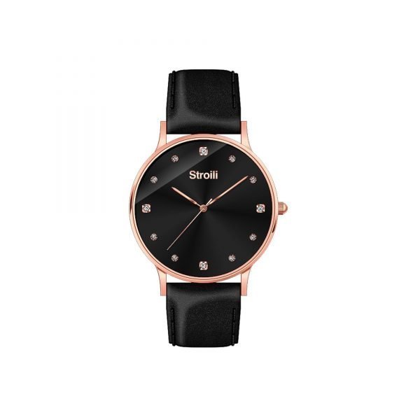 Orologio Donna Stroili In Acciaio E Pelle Solo Tempo Al Quarzo
