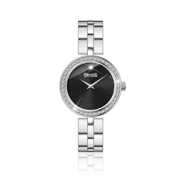 Orologio Solo Tempo Donna Stroili Bel Air Silver e Nero 3 - Verre Gioielli Orologio Solo Tempo Donna Stroili Bel Air Silver e Nero 2 Verre Gioielli - l'istituzione del gioiello