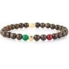 Bracciale Uomo Gioielli Gerba Stone Wilson 363 2 Verre Gioielli - l'istituzione del gioiello