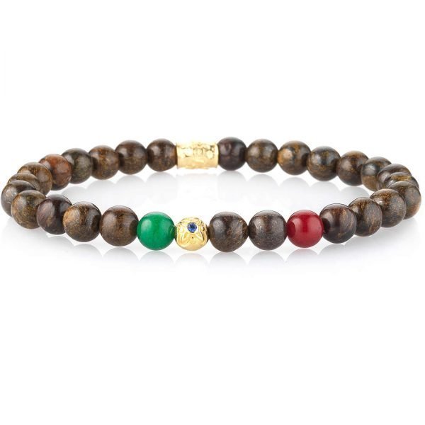 Bracciale Uomo Gioielli Gerba Stone Wilson 363 3 - Verre Gioielli Bracciale Uomo Gioielli Gerba Stone Wilson 363 2 Verre Gioielli - l'istituzione del gioiello