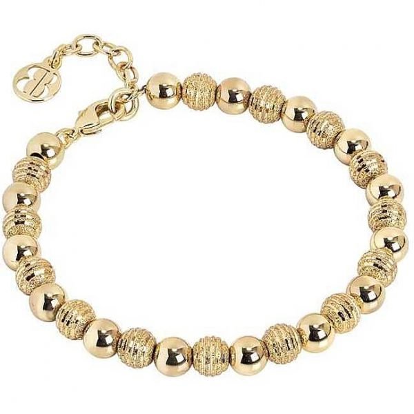 Bracciale Donna Boccadamo Jewels In Bronzo Dorato Con Sfere