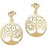 Orecchini Donna Boccadamo My Trees Bronzo Con Pendente Albero della Vita 1 Verre Gioielli - l'istituzione del gioiello