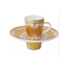 Set 2 Tazzine Caffè Baci Milano In Porcellana 1 Verre Gioielli - l'istituzione del gioiello
