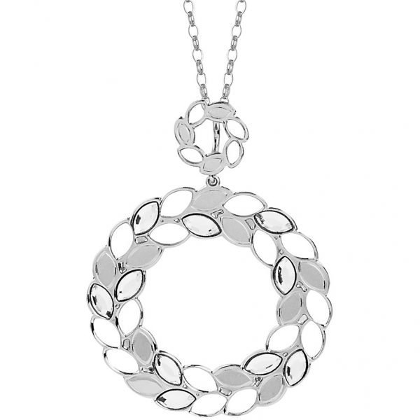 Collana Donna Boccadamo Jewels In Bronzo Rodiato E Pendente Decorato A Spiga Di Grano E Cristalli Swarowski 3 - Verre Gioielli Collana Donna Boccadamo Jewels In Bronzo Rodiato E Pendente Decorato A Spiga Di Grano E Cristalli Swarowski
