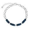 Bracciale Stroili Oro Donna Hawaii In Ottone Rodiato e Elementi in Conchiglia Blu