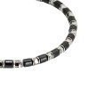 Bracciale Uomo Boccadamo Acciaio Man Con Rondelle Rodiate Ed Elementi in Ceramica Nera 6 - Verre Gioielli Bracciale Uomo Boccadamo Acciaio Man Con Rondelle Rodiate Ed Elementi in Ceramica Nera 1 Verre Gioielli - l'istituzione del gioiello