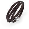 Braccaile Unisex Amen Preghiera Padre Nostro In Pelle Marrone 1 - Verre Gioielli verre-gioelli-bracciale-unisex-gioielli-amen-padre-nostro-italian