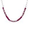 Collana Donna Stroili Hawaii in Ottone Rodiato con Elementi Conchiglia Fucsia e Strass