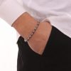 Bracciale Uomo Boccadamo Man In Acciaio Con Rondelle Rodiate Sfere Placcate Oro Rosa ed Elementi in Ceramica Blu 5 - Verre Gioielli Bracciale Uomo Boccadamo Man In Acciaio Con Rondelle Rodiate Sfere Placcate Oro Rosa ed Elementi in Ceramica Blu 1 Verre Gioielli - l'istituzione del gioiello