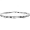 Bracciale Donna Kidult Family Bangle Sottile In Acciaio Satinato Con Incisione Smaltata 1 Verre Gioielli - l'istituzione del gioiello