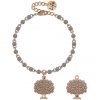 Bracciale Donna Kidult Nature In Acciaio Color Oro Rosa Con Ciondolo Ad Albero E Catena Rolò 2 - Verre Gioielli verre-gioielli-bracciale-donna-gioielli-kidult-nature-731818