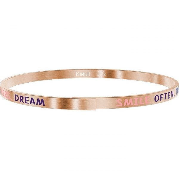 Bracciale Donna Kidult Philosophy Bangle Sottile In Acciaio Satinato Rosè 3 - Verre Gioielli verre-gioielli-bracciale-donna-gioielli-kidult-philosophy-731743_404203